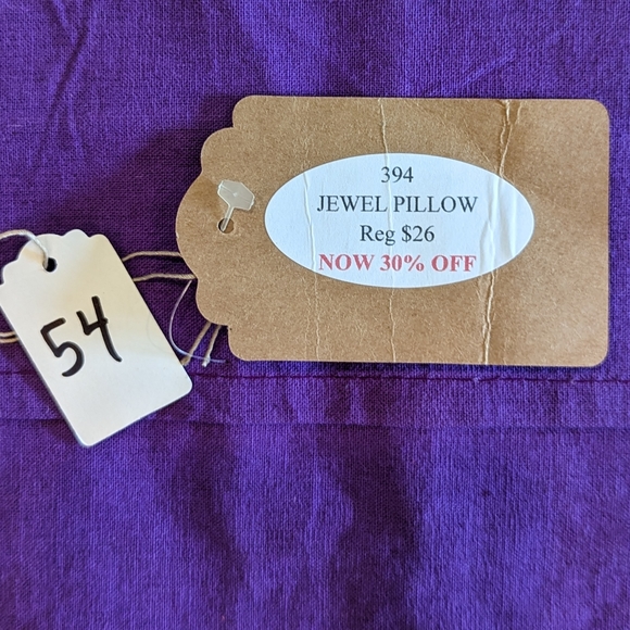 NWT 100% Cotton Handmade Beaded Sari Patchwork Home Decor Accent Pillow Cover - Picture 4 of 4